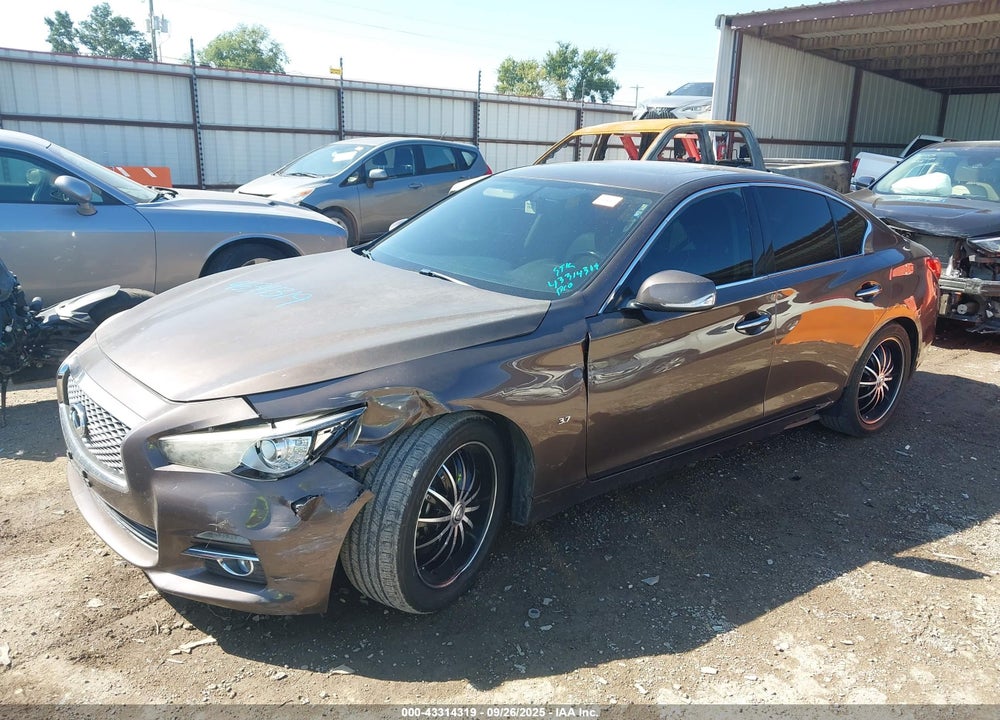 2014 INFINITI Q50 PREMIUM VIN: JN1BV7AP5EM671830