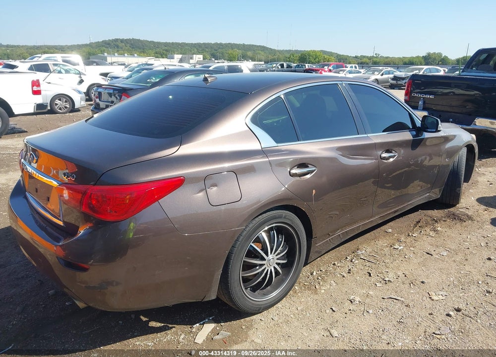 2014 INFINITI Q50 PREMIUM VIN: JN1BV7AP5EM671830