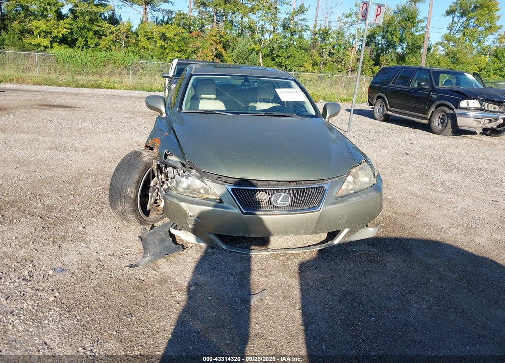 2006 LEXUS IS 250 VIN: JTHBK262762018840