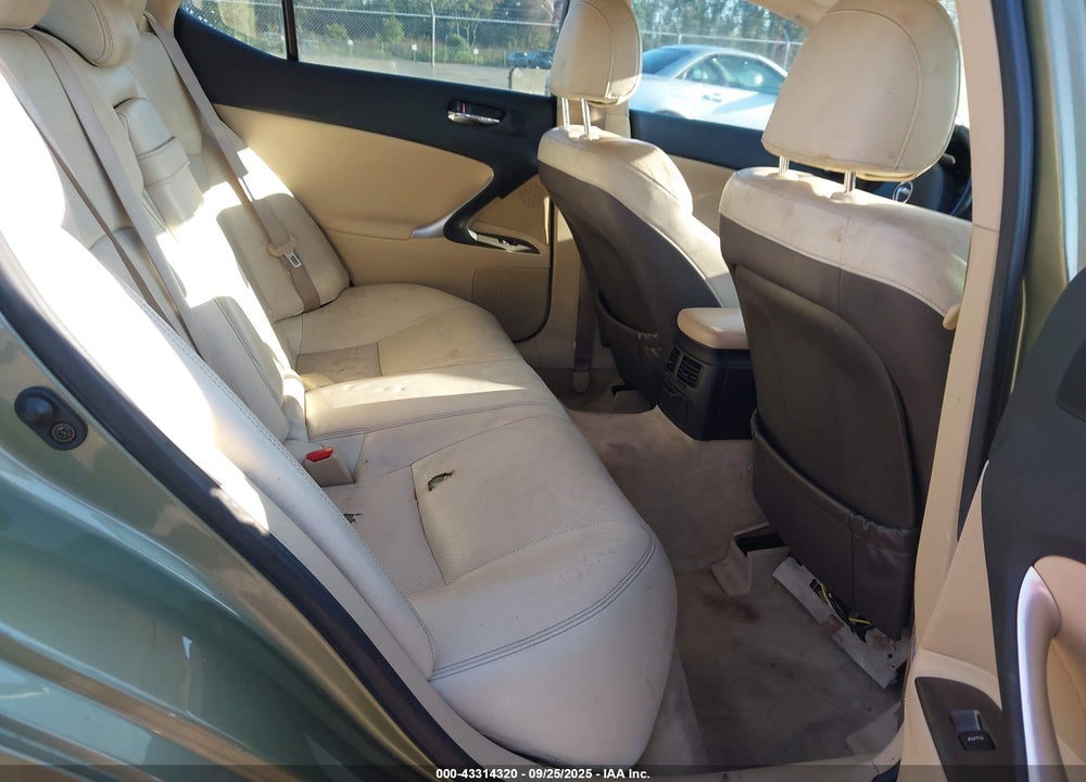 2006 LEXUS IS 250 VIN: JTHBK262762018840