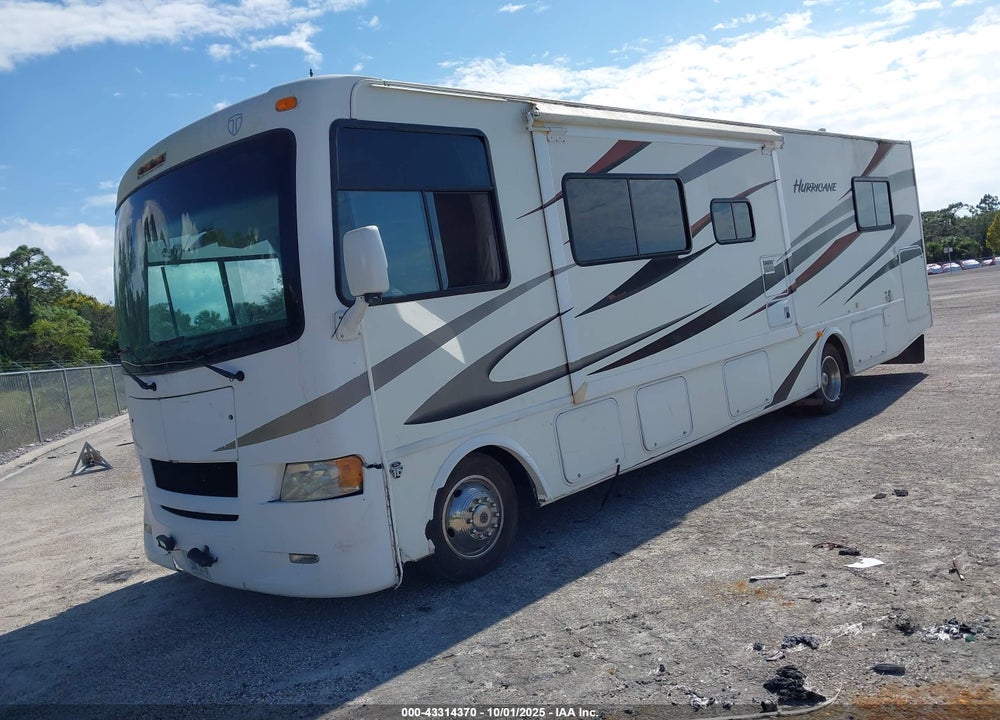 2011 FORD HURRICANE MOTOR HOME VIN: 1F65F5DY8B0A06412