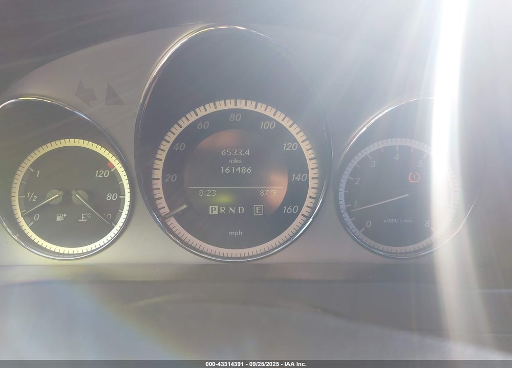 2011 MERCEDES-BENZ C CLASS VIN: WDDGF8BB3BR170450