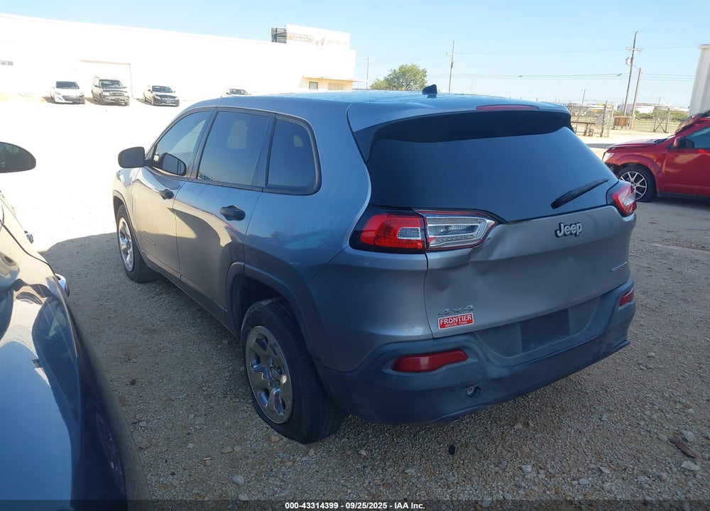 2016 JEEP CHEROKEE VIN: 1C4PJMAB5GW117003