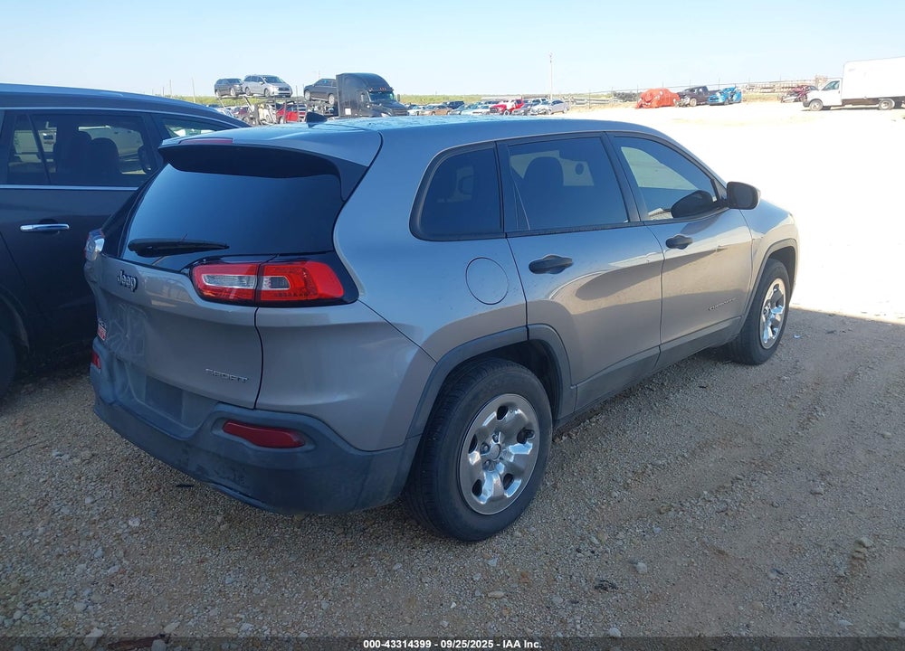 2016 JEEP CHEROKEE VIN: 1C4PJMAB5GW117003