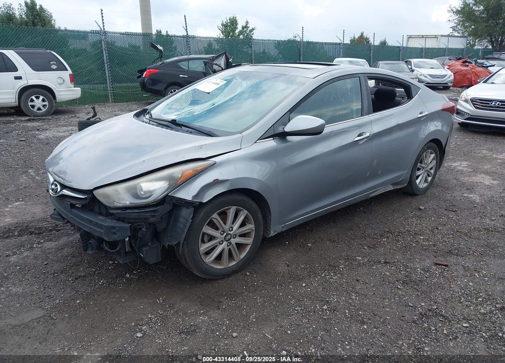 2015 HYUNDAI ELANTRA SE VIN: KMHDH4AE7FU344921