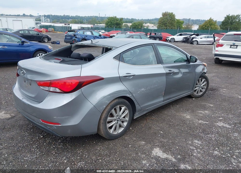 2015 HYUNDAI ELANTRA SE VIN: KMHDH4AE7FU344921