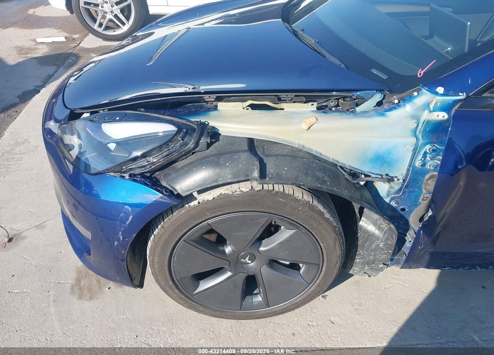 2022 TESLA MODEL 3 REAR-WHEEL DRIVE VIN: 5YJ3E1EA1NF113535