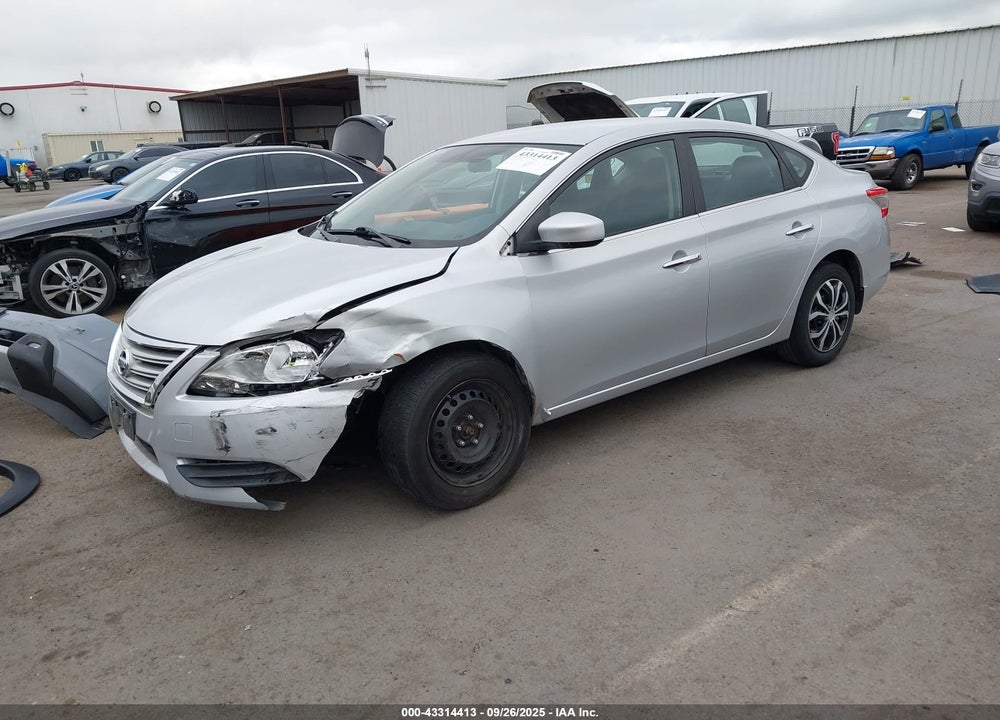 2014 NISSAN SENTRA VIN: 3N1AB7AP4EL664821