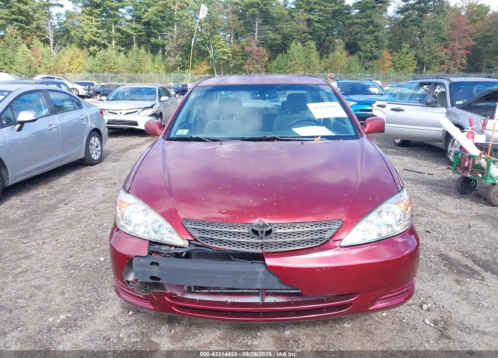 2003 TOYOTA CAMRY LE VIN: 4T1BE32K53U208622