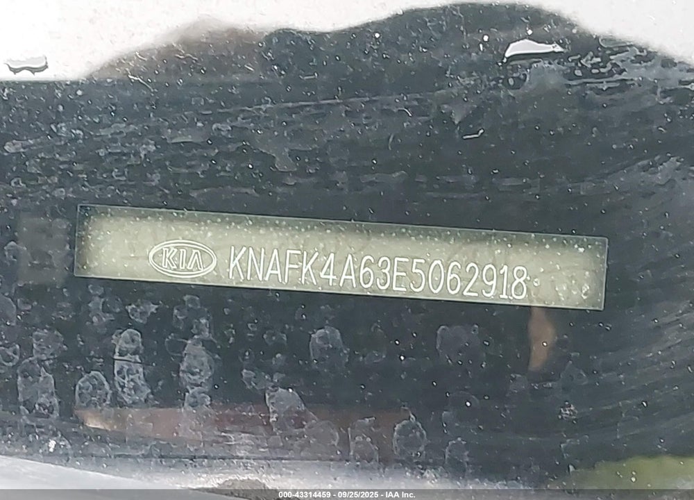 2014 KIA FORTE LX VIN: KNAFK4A63E5062918