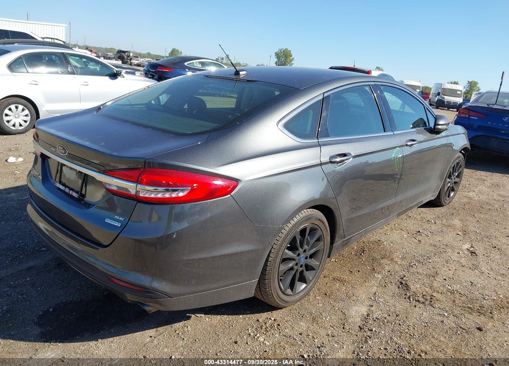 2017 FORD FUSION SE VIN: 3FA6P0HD8HR348532
