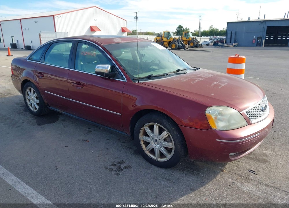 2005 FORD FIVE HUNDRED VIN: 1FAHP25145G105186
