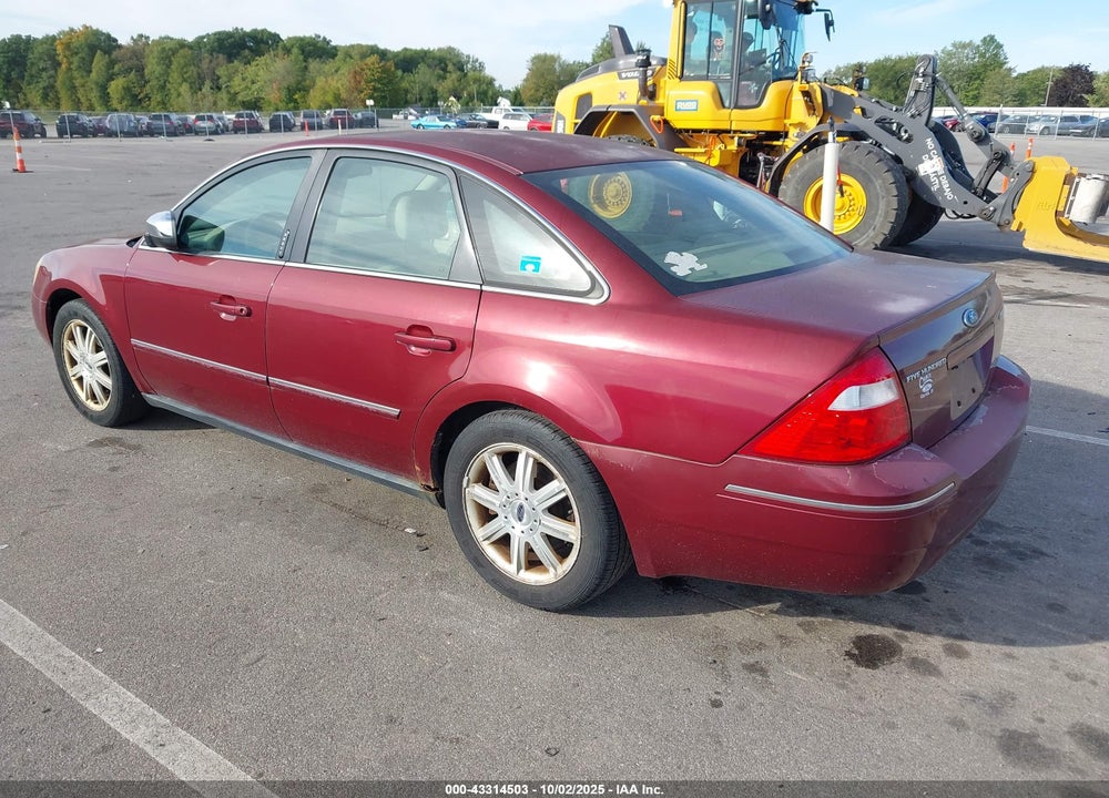2005 FORD FIVE HUNDRED VIN: 1FAHP25145G105186