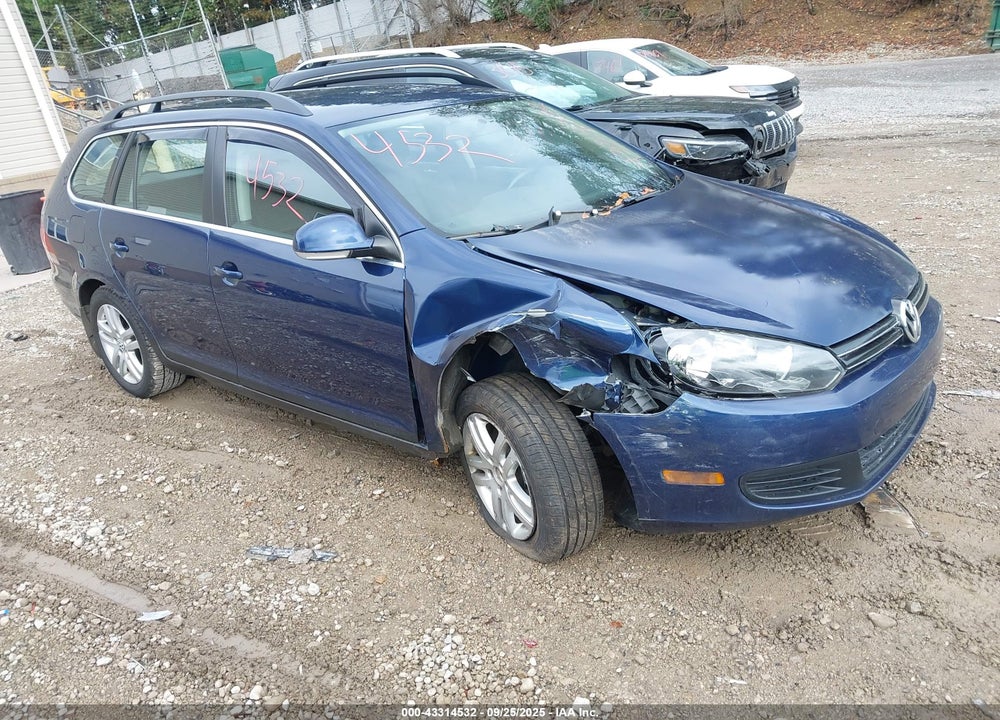 2011 VOLKSWAGEN JETTA SPORTWAGEN 2.0L TDI VIN: 3VWML7AJ9BM631805