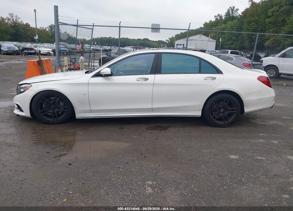 2015 MERCEDES-BENZ S CLASS VIN: WDDUG8FBXFA141624