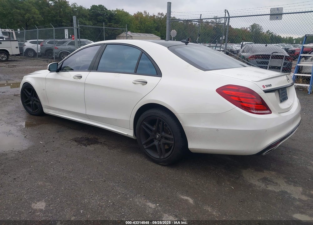 2015 MERCEDES-BENZ S CLASS VIN: WDDUG8FBXFA141624