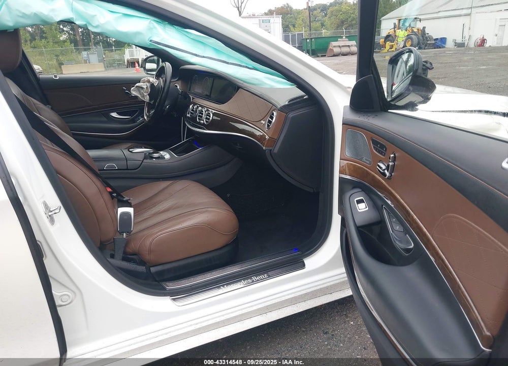 2015 MERCEDES-BENZ S CLASS VIN: WDDUG8FBXFA141624