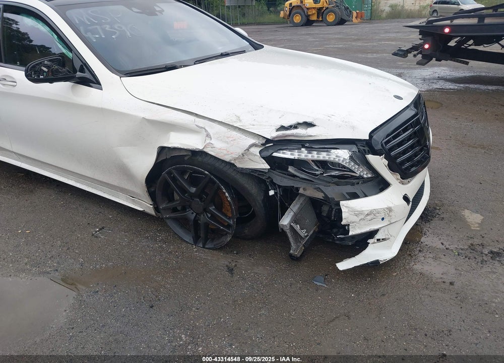 2015 MERCEDES-BENZ S CLASS VIN: WDDUG8FBXFA141624
