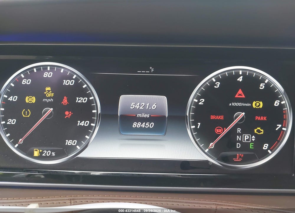 2015 MERCEDES-BENZ S CLASS VIN: WDDUG8FBXFA141624