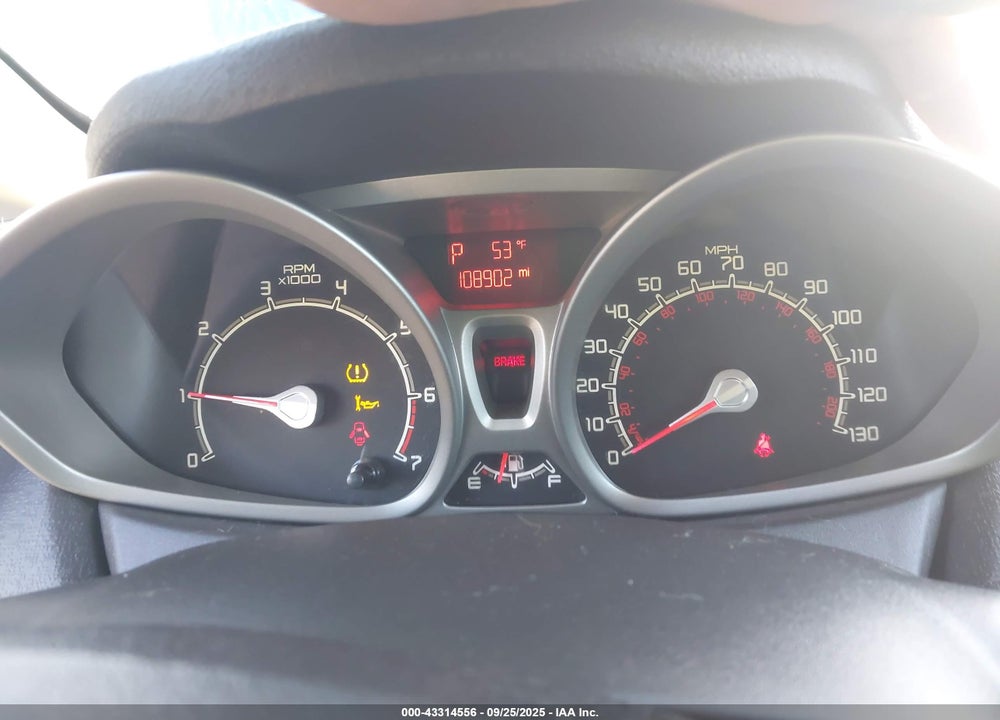 2012 FORD FIESTA VIN: 3FADP4CJ0CM103452