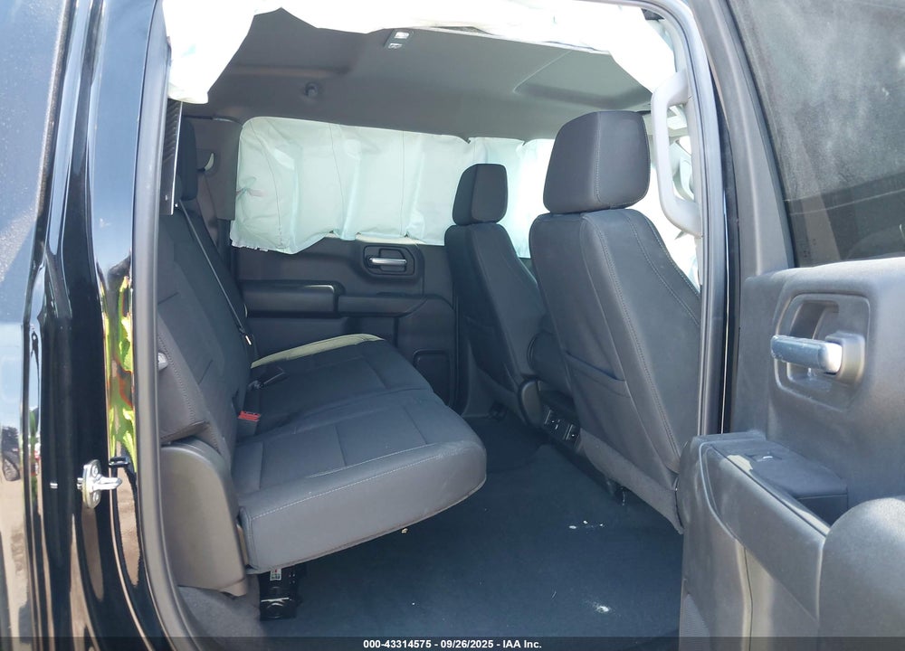 2025 CHEVROLET SILVERADO 1500 2WD SHORT BED CUSTOM VIN: 3GCPABEKXSG372185