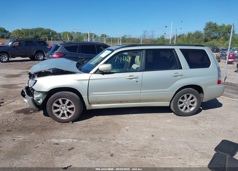 2006 SUBARU FORESTER 2.5X VIN: JF1SG65626H741643