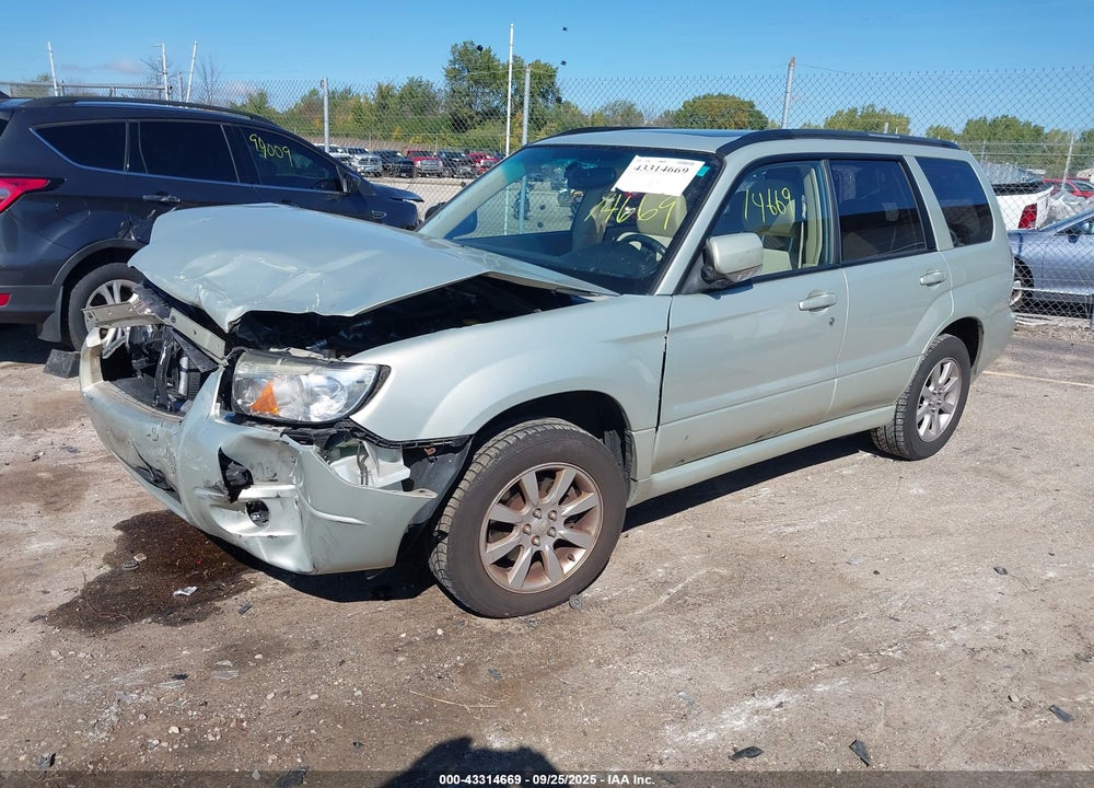 2006 SUBARU FORESTER 2.5X VIN: JF1SG65626H741643