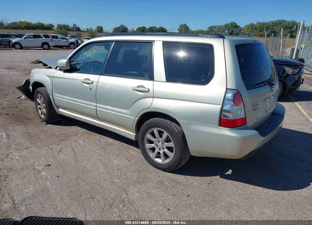 2006 SUBARU FORESTER 2.5X VIN: JF1SG65626H741643