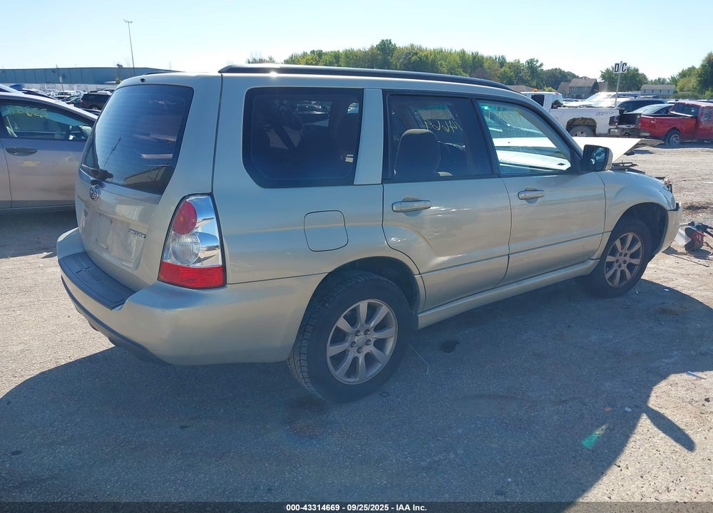 2006 SUBARU FORESTER 2.5X VIN: JF1SG65626H741643