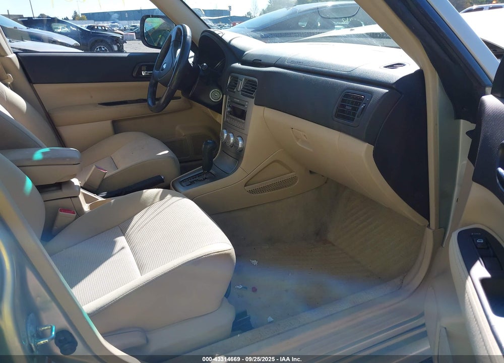 2006 SUBARU FORESTER 2.5X VIN: JF1SG65626H741643