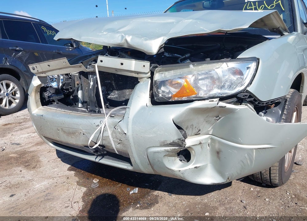 2006 SUBARU FORESTER 2.5X VIN: JF1SG65626H741643