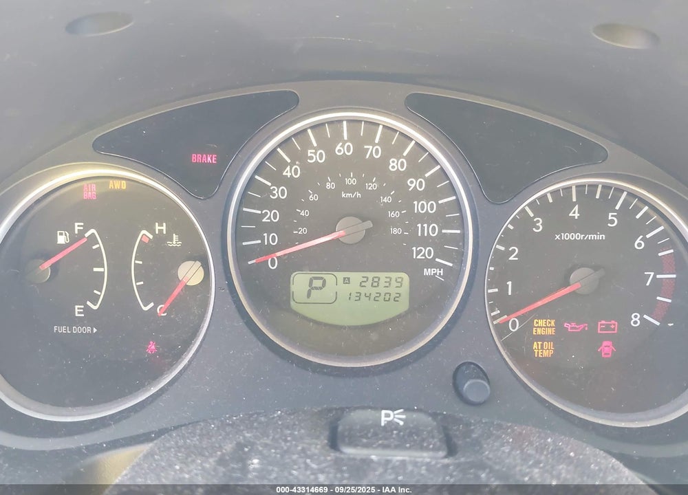 2006 SUBARU FORESTER 2.5X VIN: JF1SG65626H741643