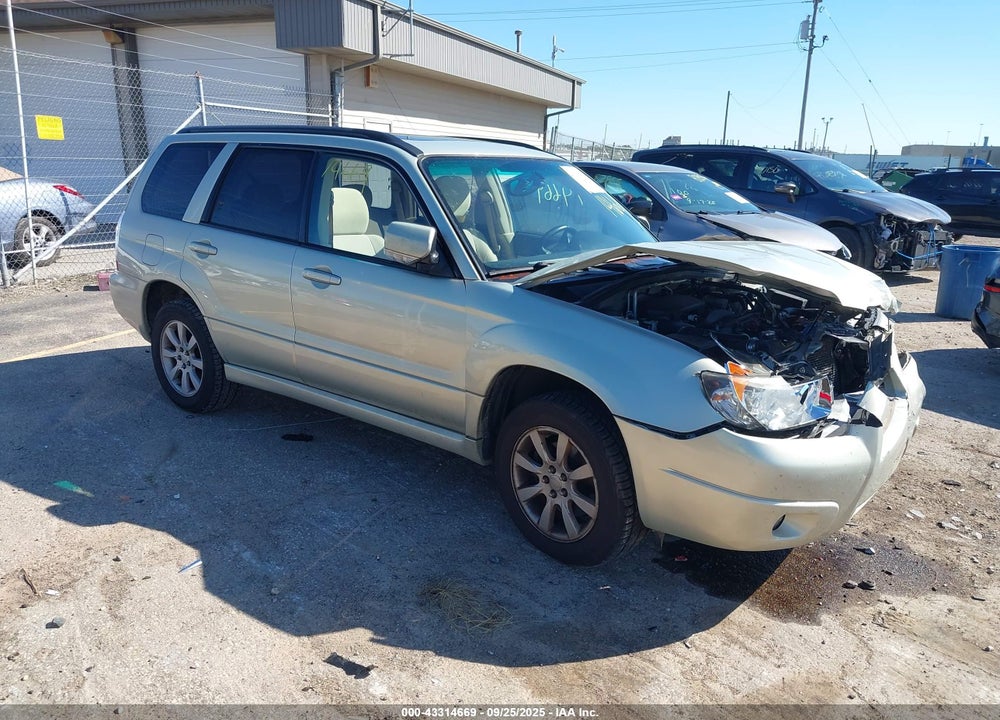 2006 SUBARU FORESTER 2.5X VIN: JF1SG65626H741643