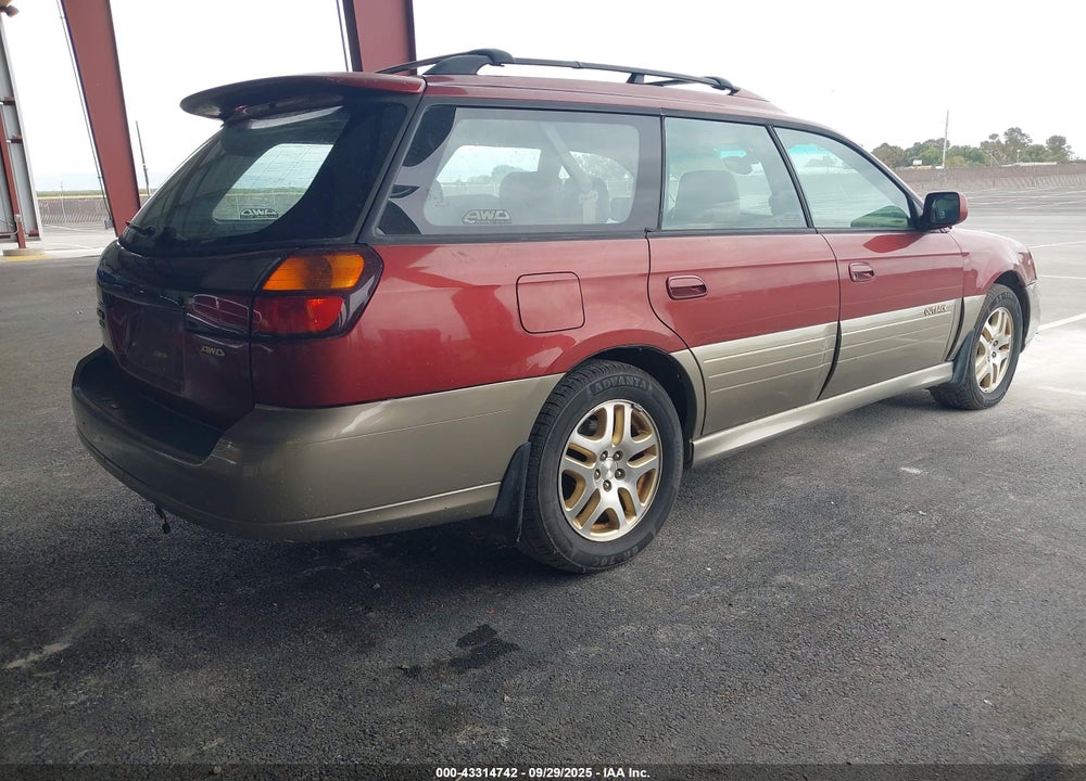 2003 SUBARU OUTBACK LIMITED VIN: 4S3BH686X37606155