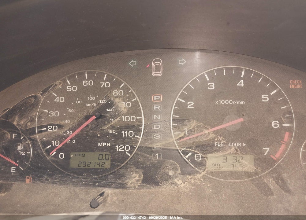 2003 SUBARU OUTBACK LIMITED VIN: 4S3BH686X37606155