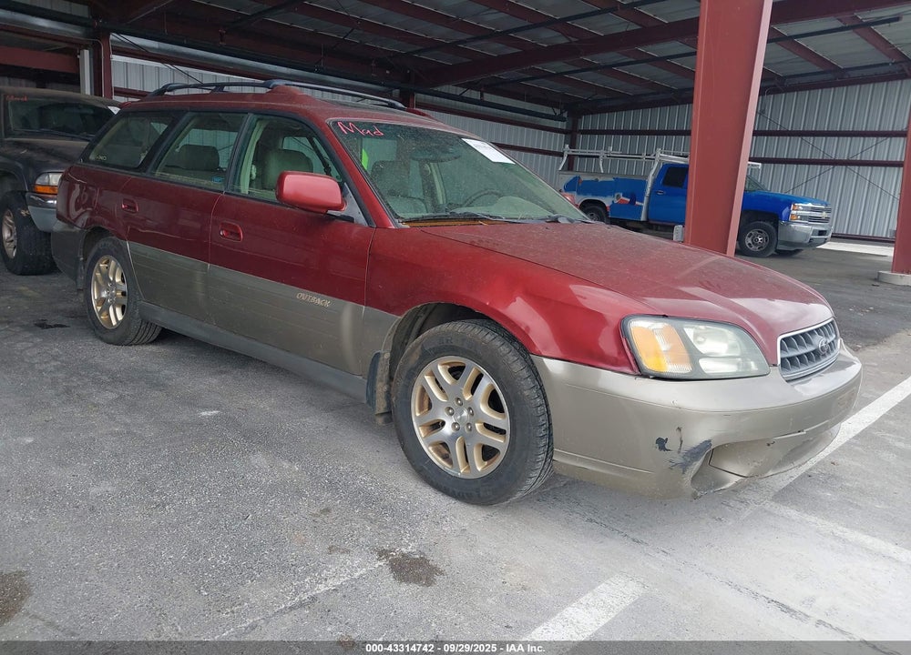 2003 SUBARU OUTBACK LIMITED VIN: 4S3BH686X37606155