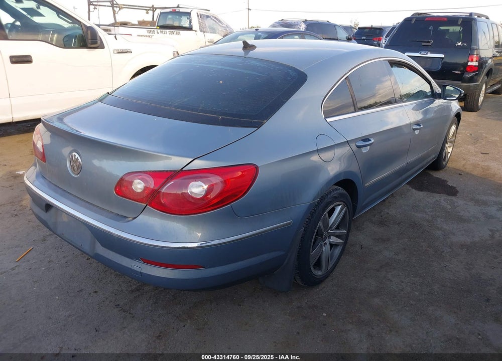 2010 VOLKSWAGEN CC SPORT VIN: WVWMP7AN7AE536383