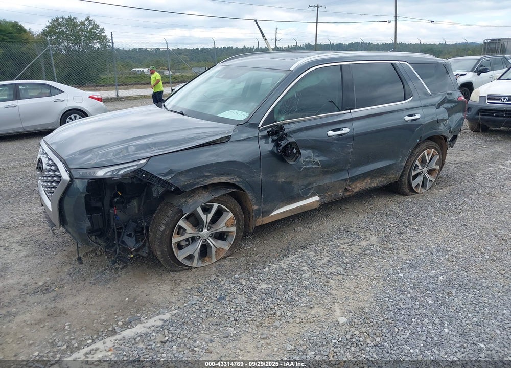 2022 HYUNDAI PALISADE SEL VIN: KM8R4DHE9NU418295