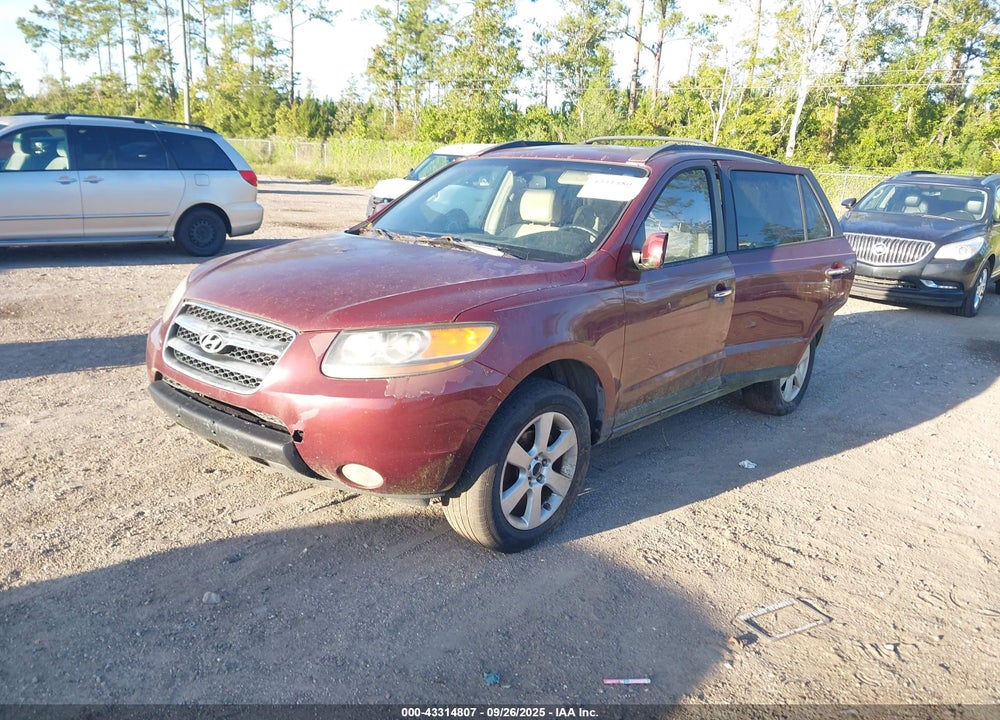 2007 HYUNDAI SANTA FE LIMITED/SE VIN: 5NMSH13E57H074524