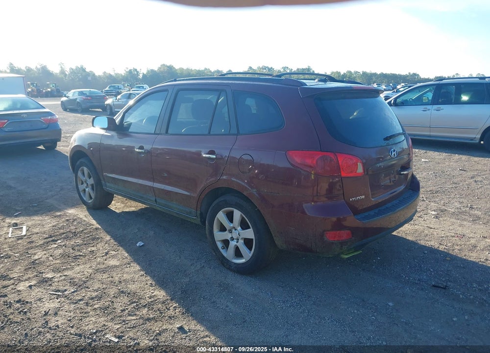 2007 HYUNDAI SANTA FE LIMITED/SE VIN: 5NMSH13E57H074524