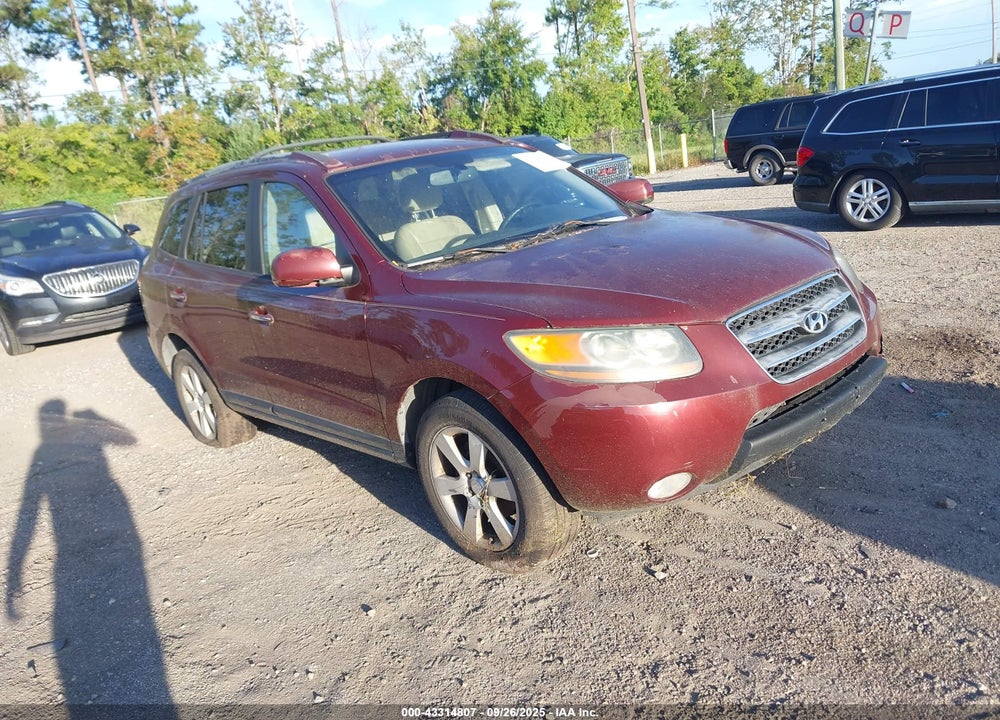 2007 HYUNDAI SANTA FE LIMITED/SE VIN: 5NMSH13E57H074524