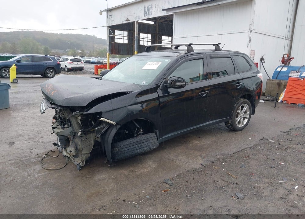 2014 MITSUBISHI OUTLANDER VIN: JA4AZ3A34EZ003629