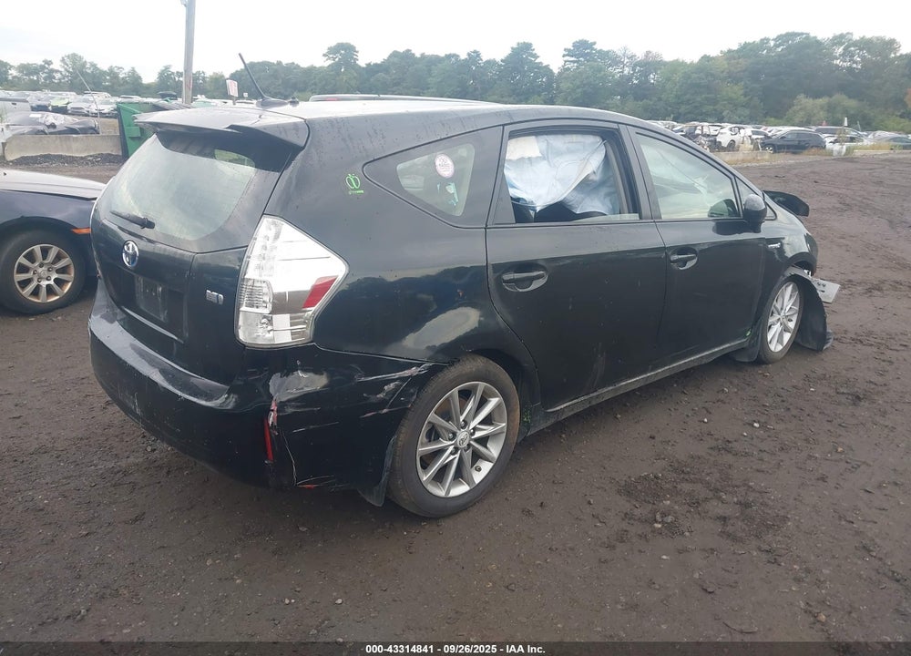 2013 TOYOTA PRIUS V VIN: JTDZN3EU9D3204774