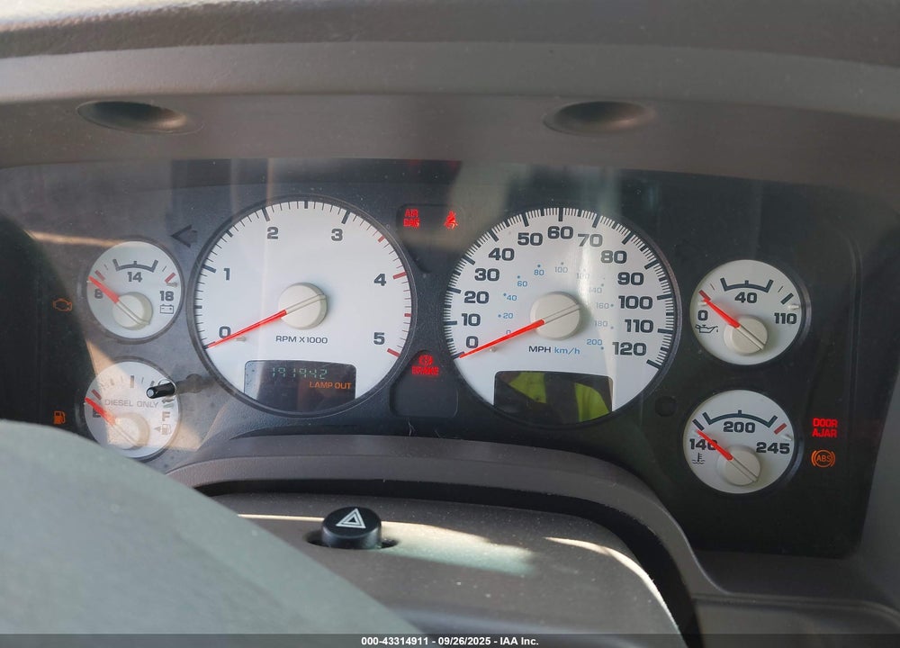 2005 DODGE RAM 2500 SLT/LARAMIE VIN: 3D7KS28C85G721205