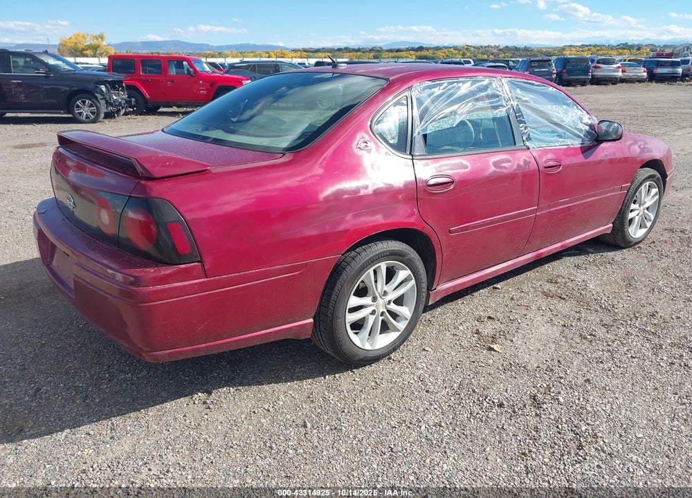 2005 CHEVROLET IMPALA LS VIN: 2G1WH55K059262780