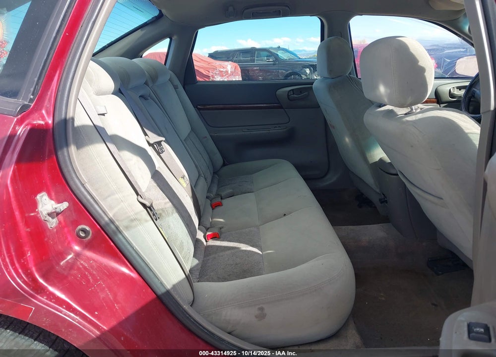2005 CHEVROLET IMPALA LS VIN: 2G1WH55K059262780