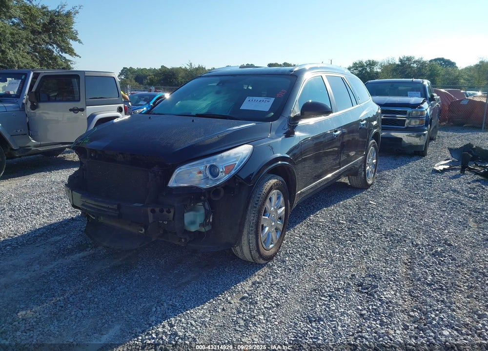 2014 BUICK ENCLAVE LEATHER VIN: 5GAKRBKD3EJ297455
