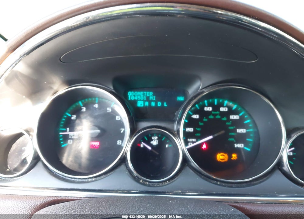 2014 BUICK ENCLAVE LEATHER VIN: 5GAKRBKD3EJ297455