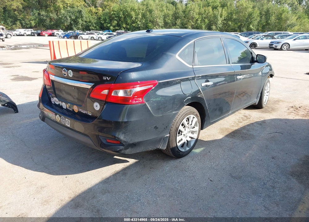 2016 NISSAN SENTRA SV VIN: 3N1AB7AP1GL637398