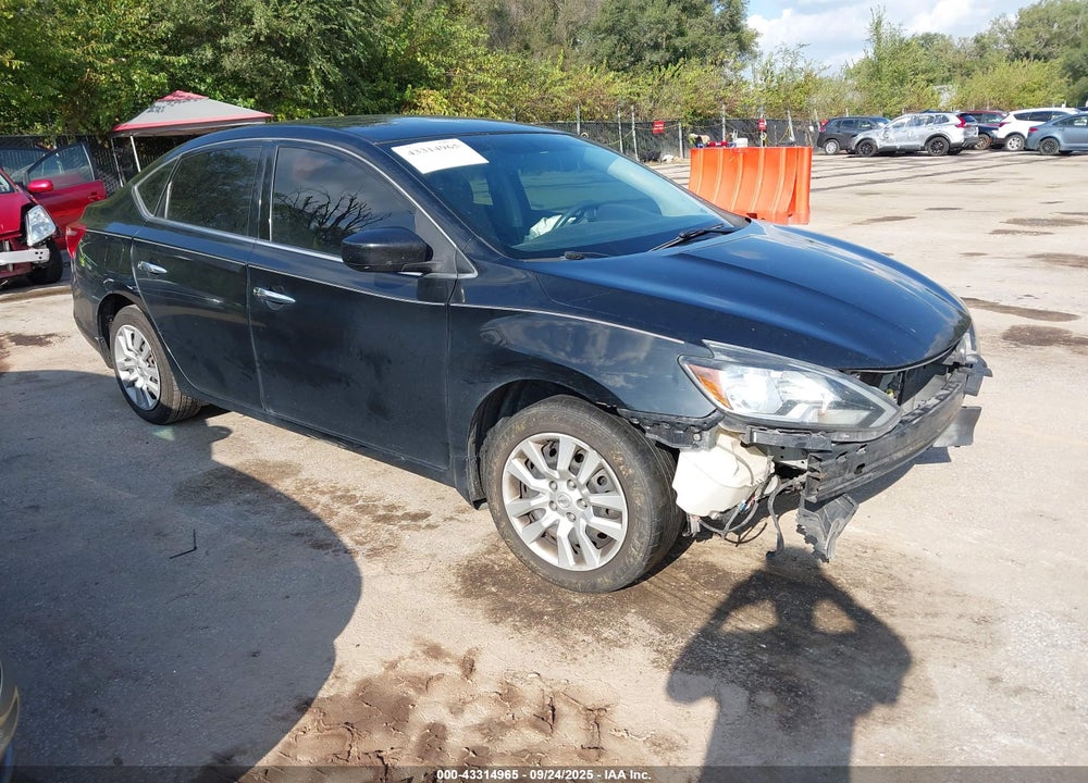2016 NISSAN SENTRA SV VIN: 3N1AB7AP1GL637398